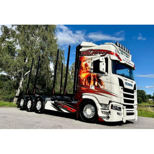 Tekno Scania S Ng Highline X Tridem Houtwagen Combi Angeby Akeri